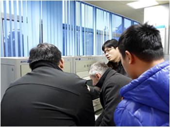 The interecommunions between WideSight Technology and Maansan Meteorology had hold successfully