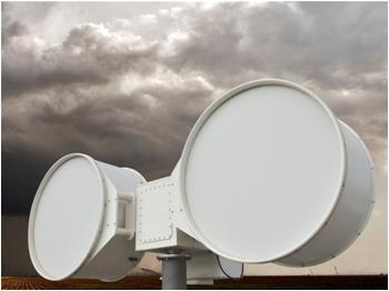 QXP-120P  single antenna portable Quad-Pol Doppler Pulse Weather Radar